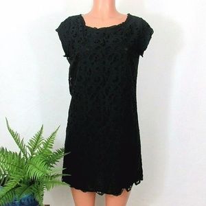 Joie | Lace Overlay Mini Dress